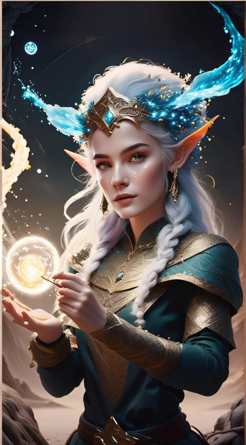 ai character: Mother Nature background