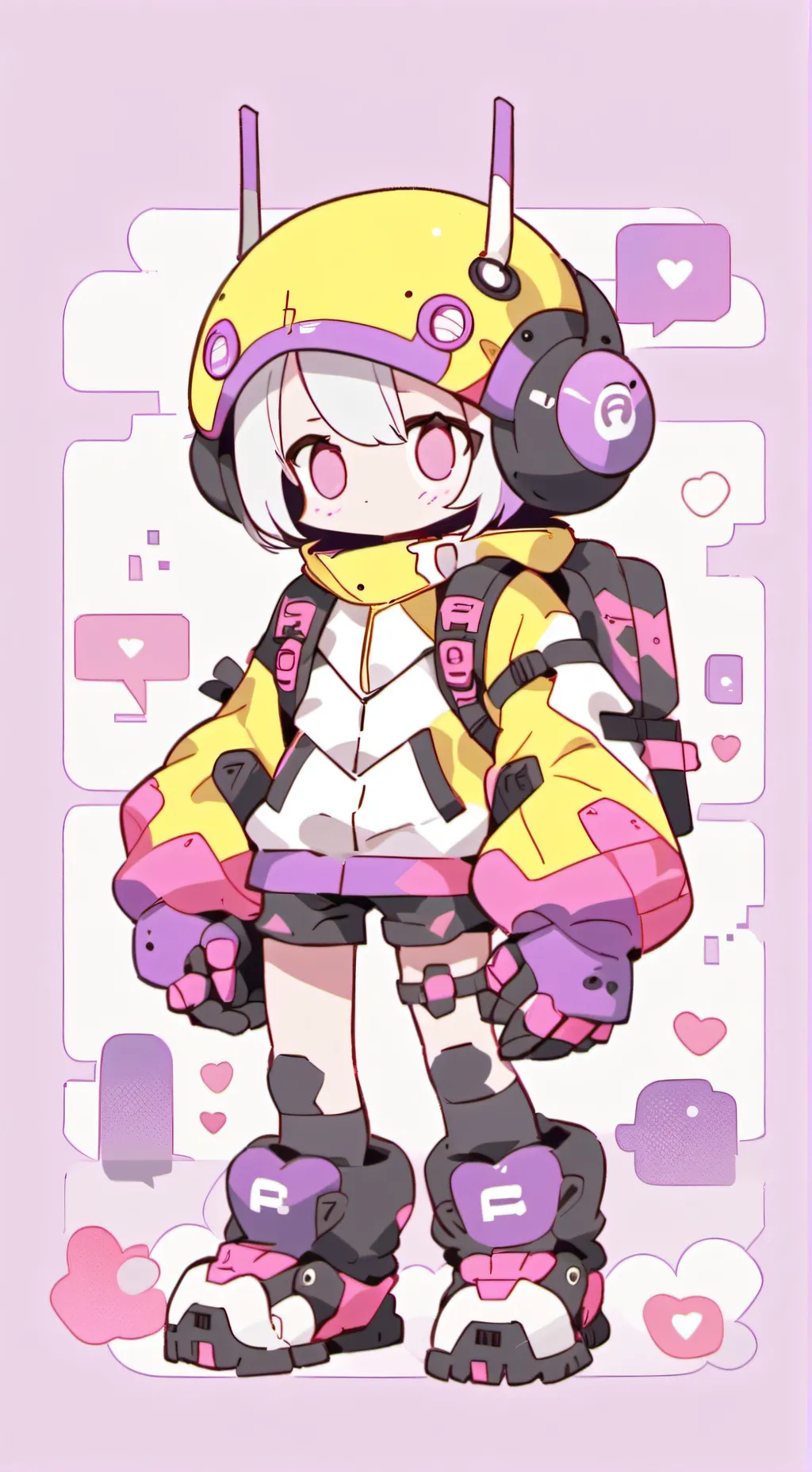 ai character: VI prototype background