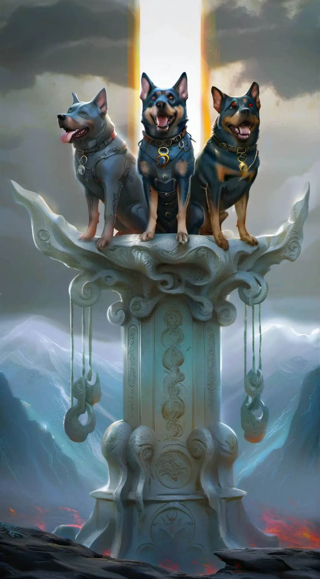 ai character: Pantheon Gods background