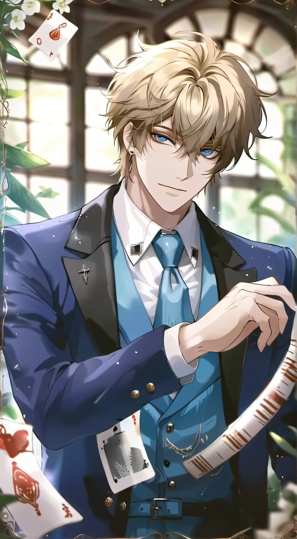 ai character: Cash background