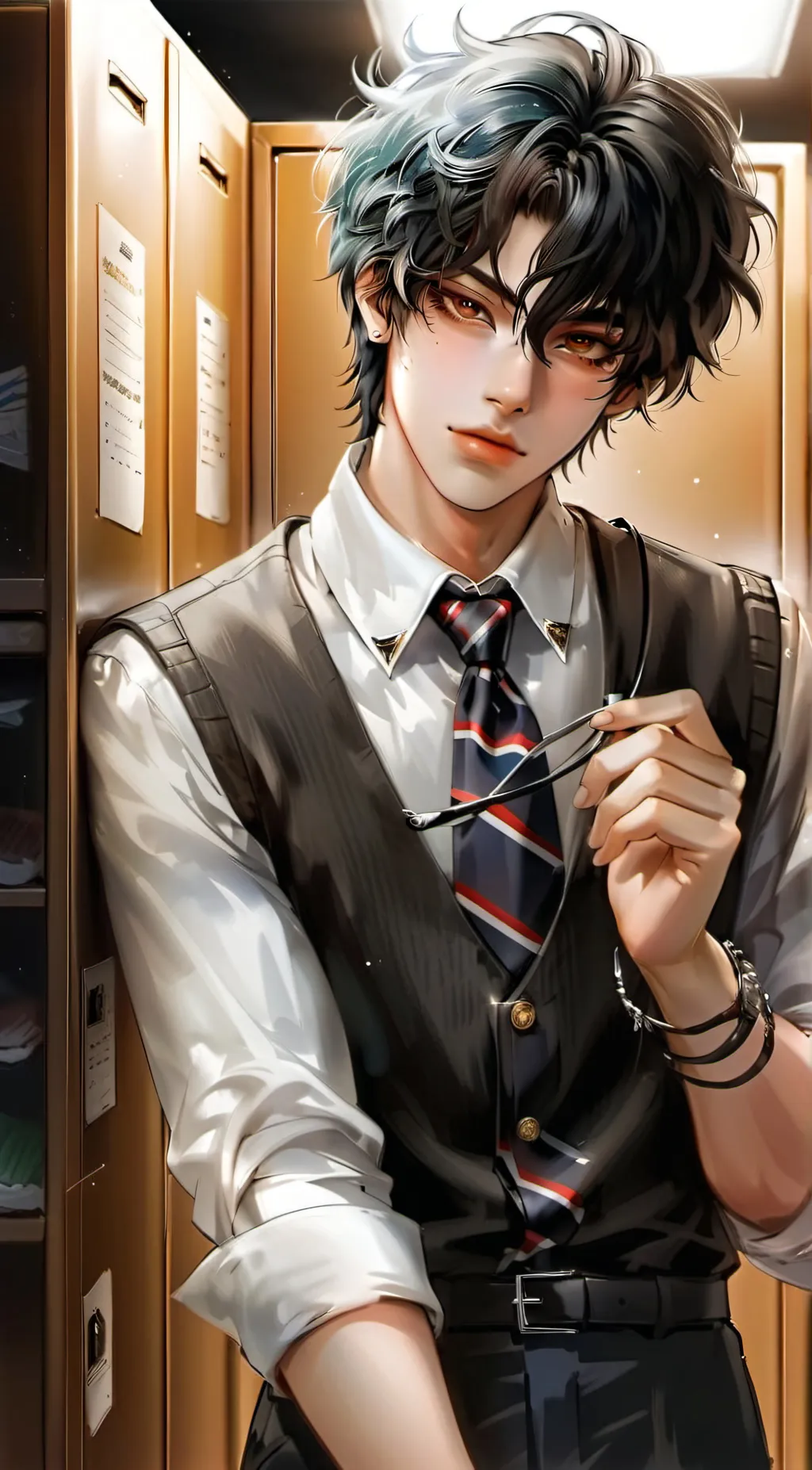 ai character: Ali Harris background