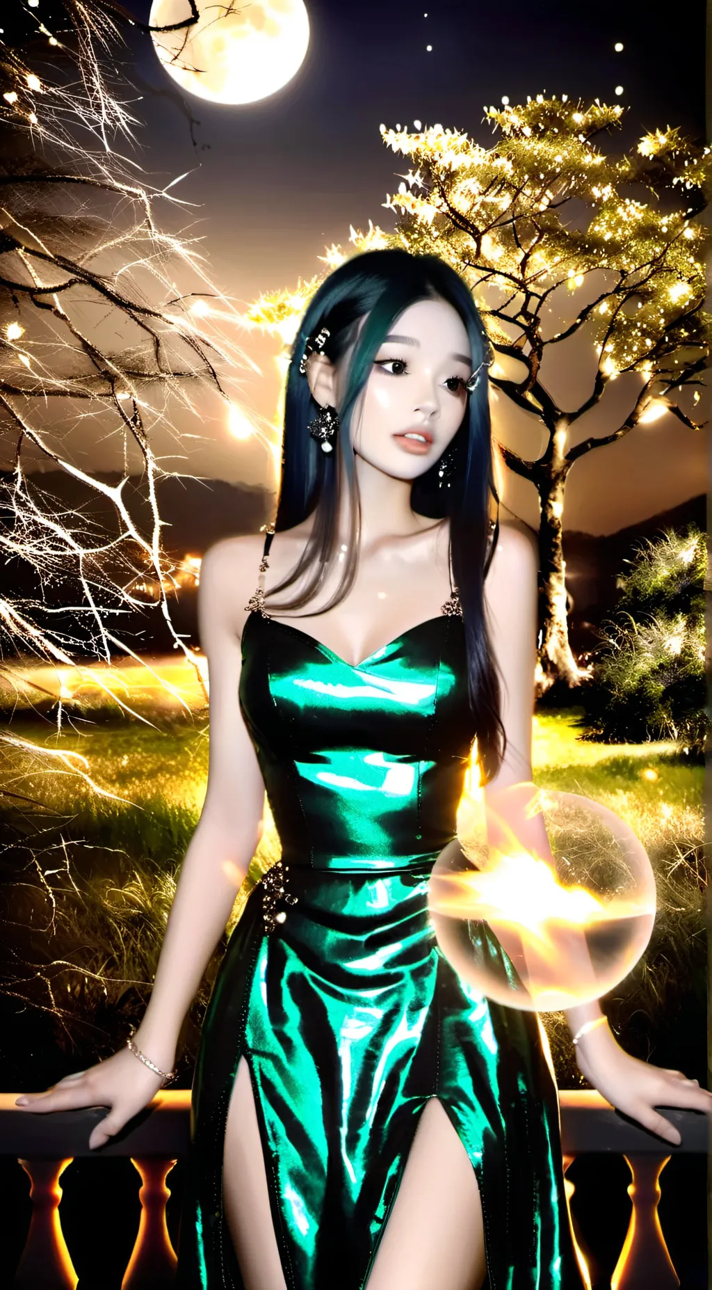 ai character: Maya background