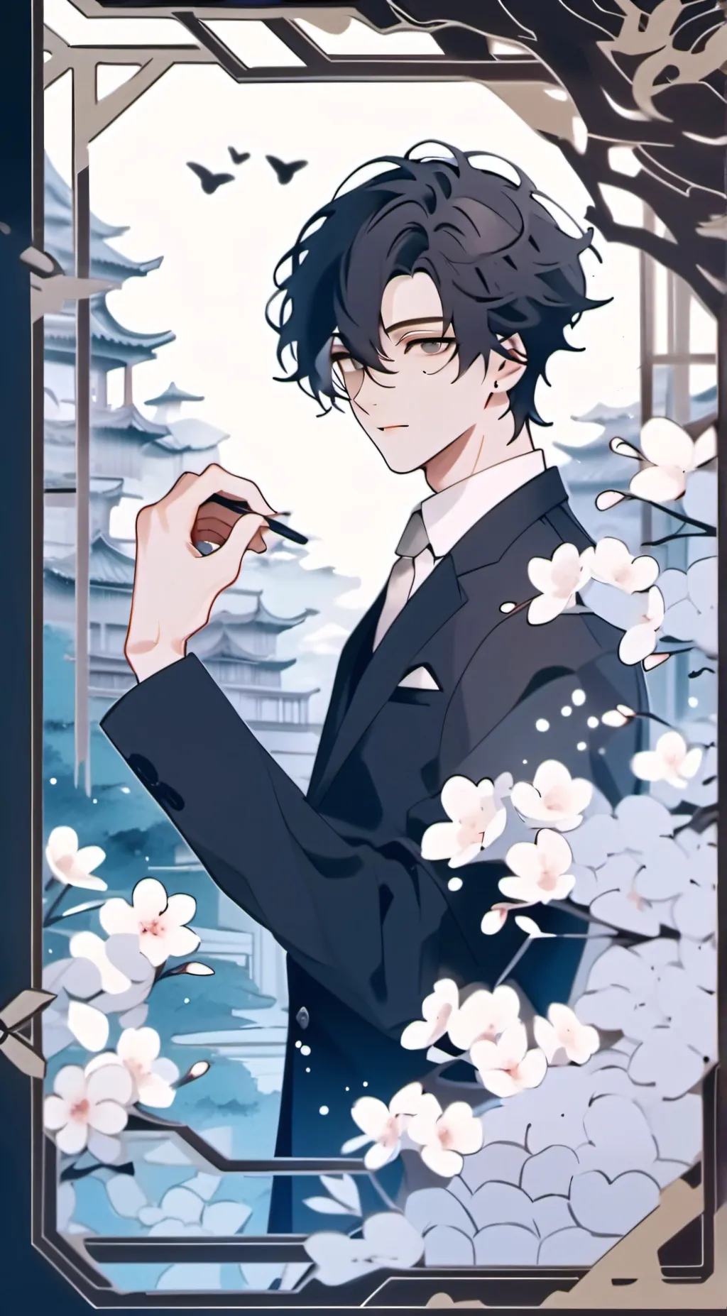 ai character: lucas background