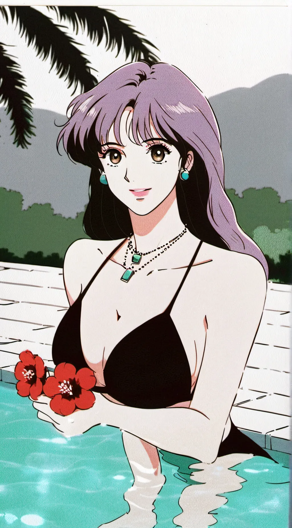 ai character: Lilly  background