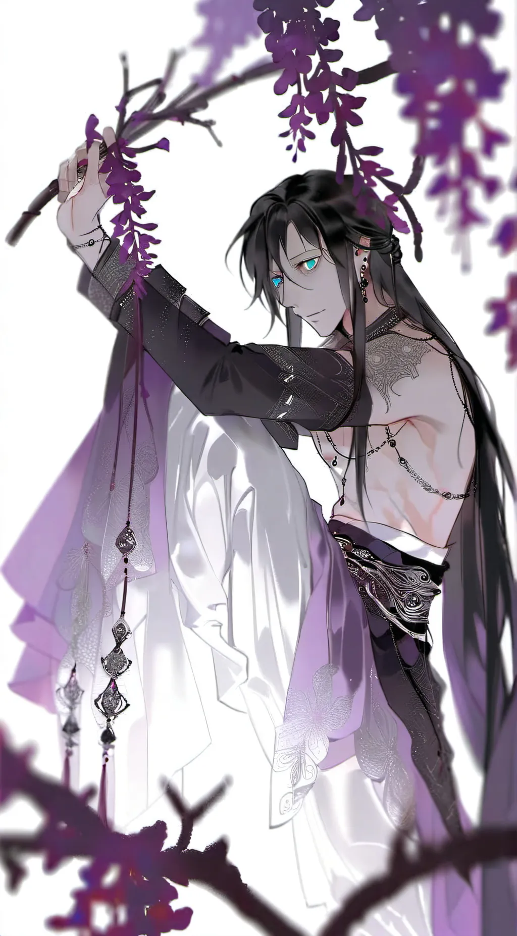 ai character: muichiro tokito background