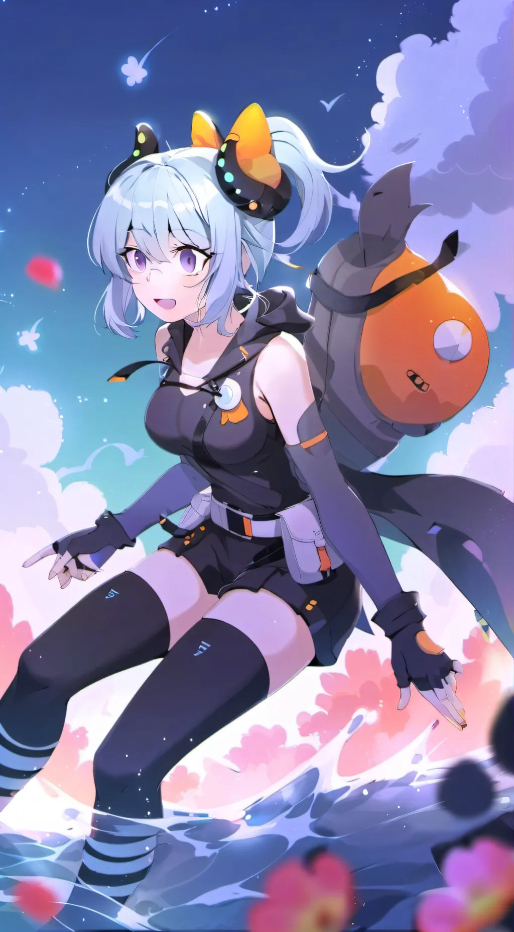 ai character: Janet(Brawl stars) background