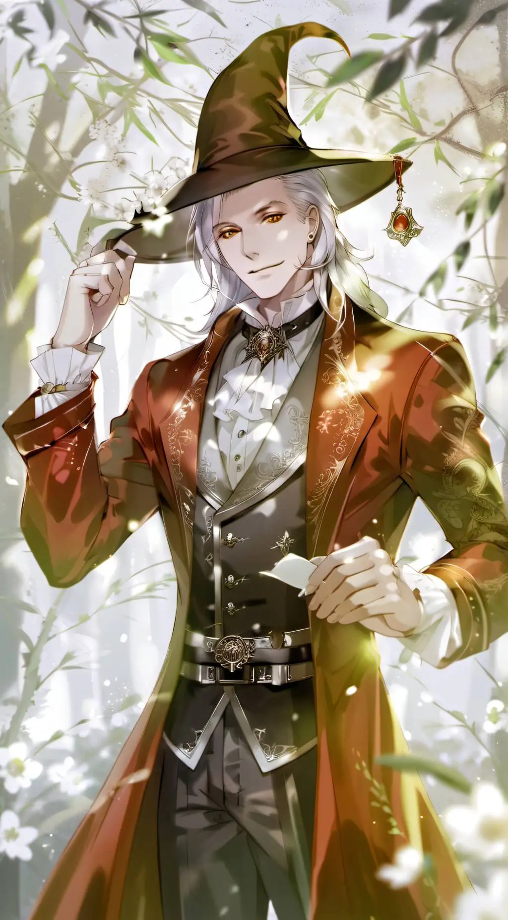 ai character: Magic School Rpg background