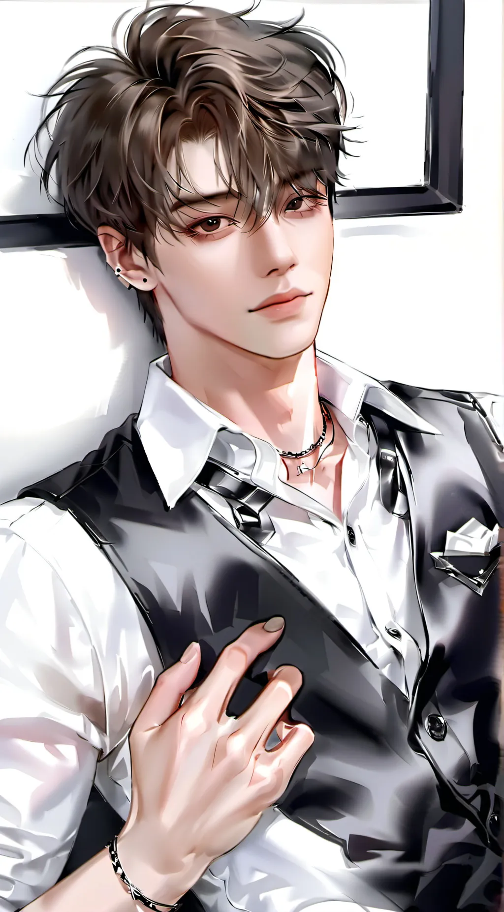 ai character: Jacob miller  background