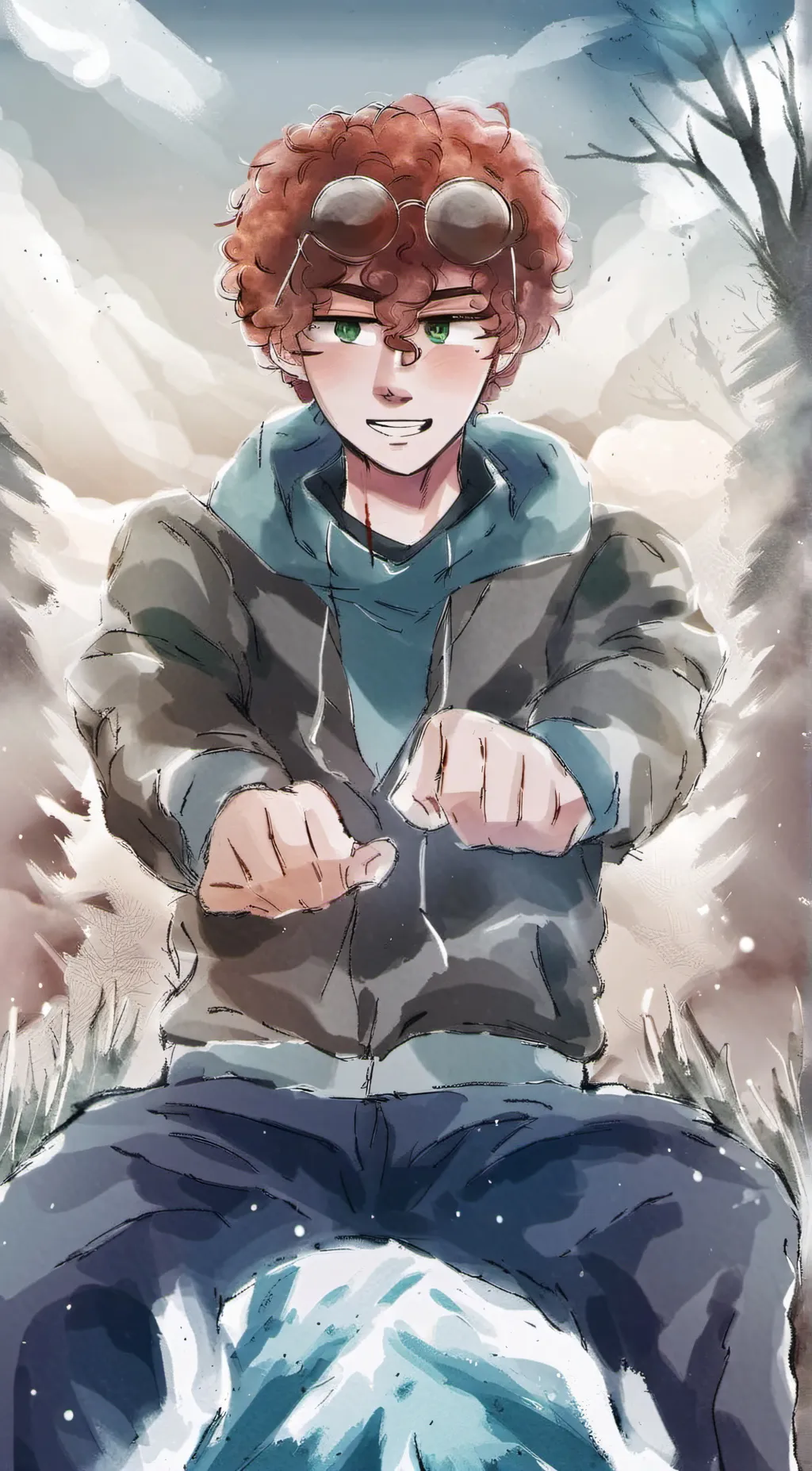 ai character: Kyle Broflovski background