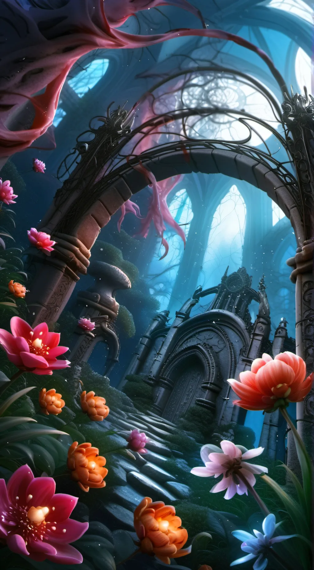 ai character: HAUNT3D background