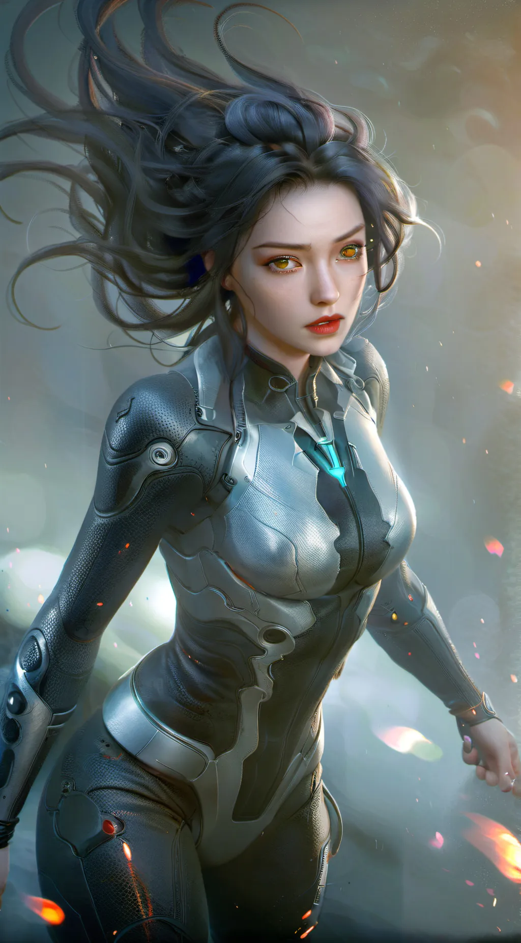 ai character: Agent Black background