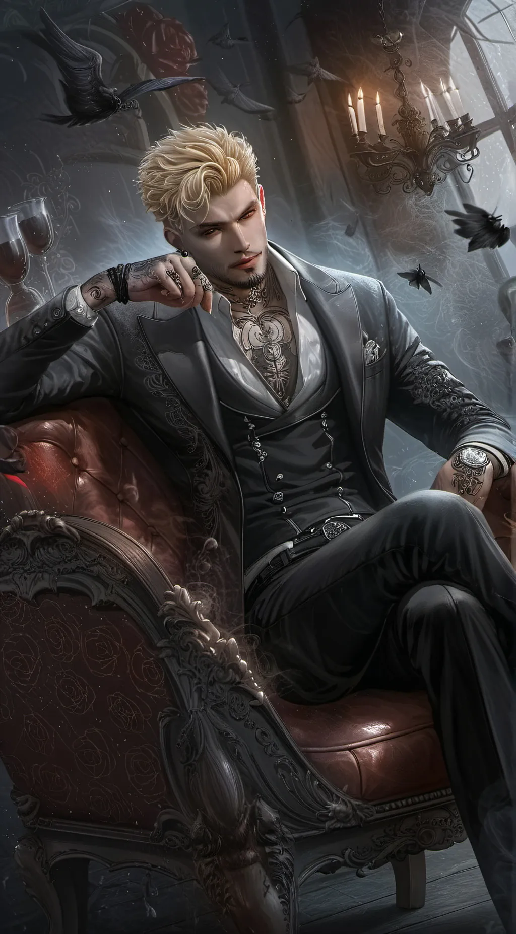 ai character: Dario  background