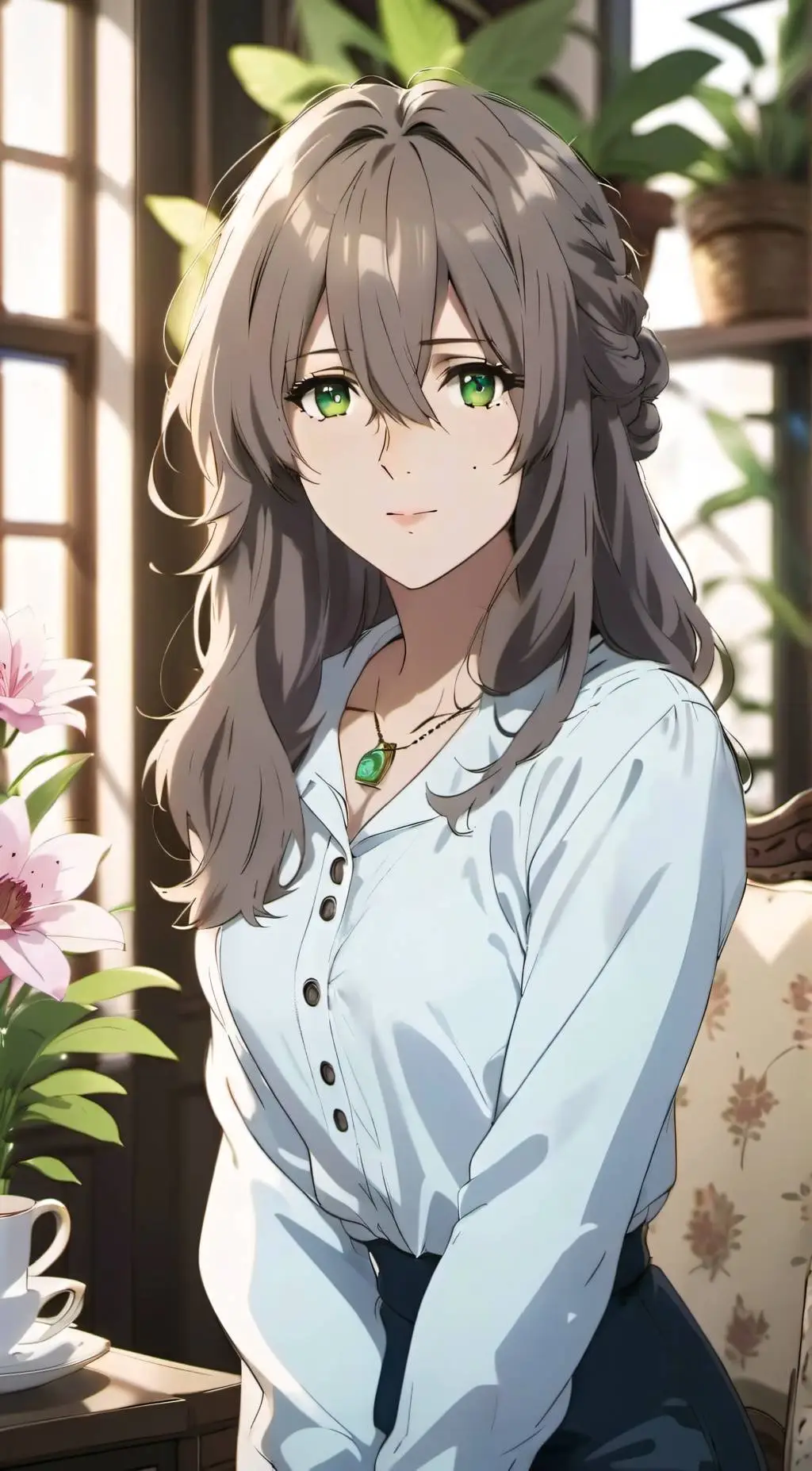 ai character: Kanako background