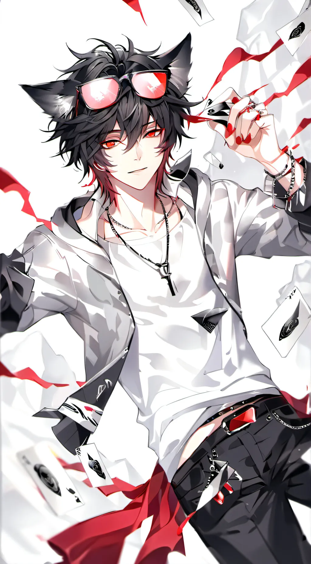 ai character: Zack  background