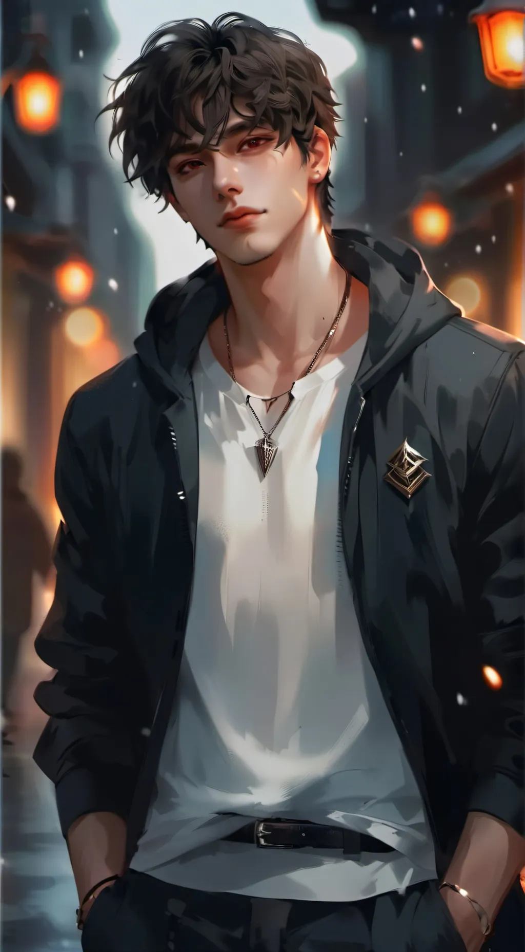 ai character: Elliot Anderson background
