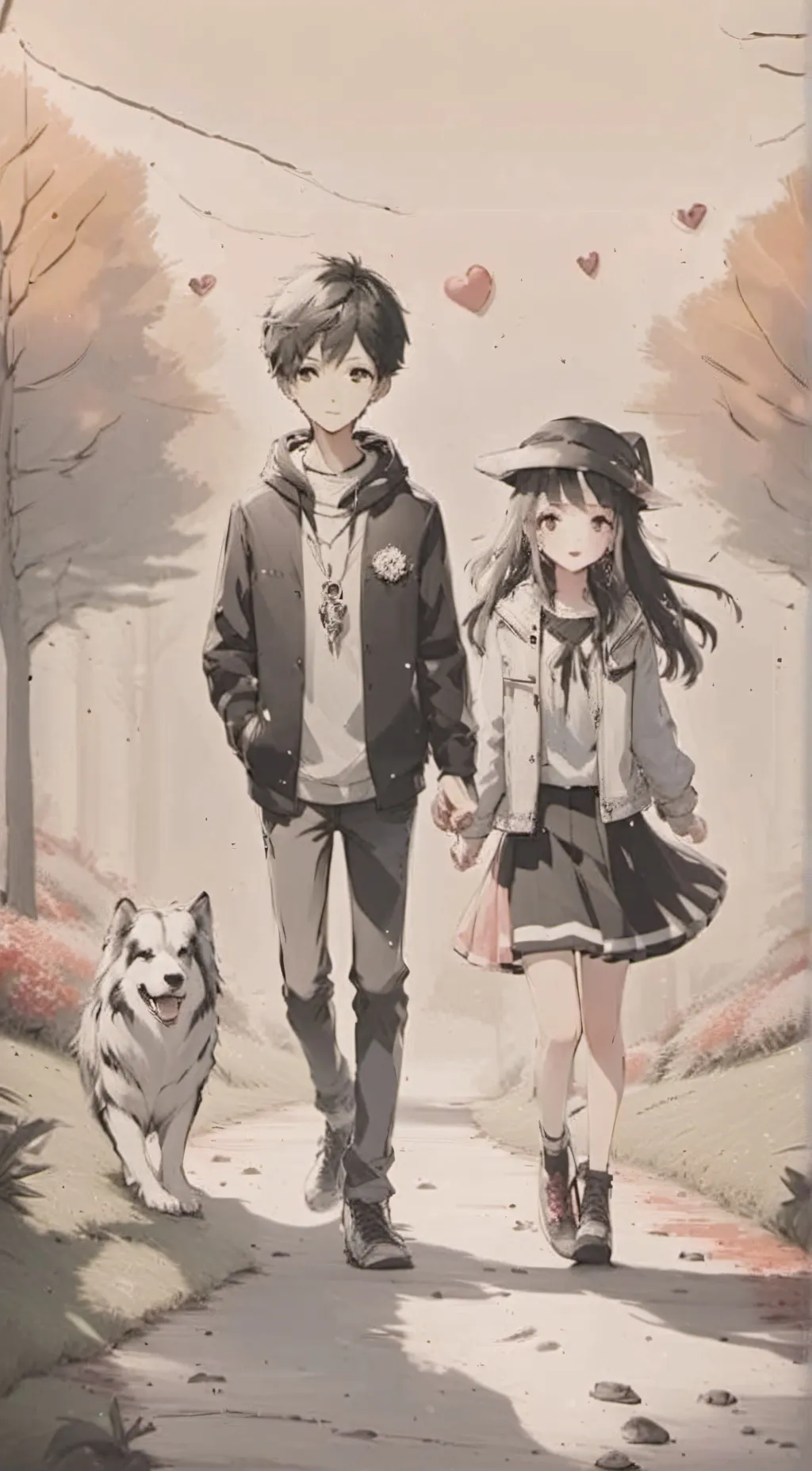 ai character: Asher&Melisa background