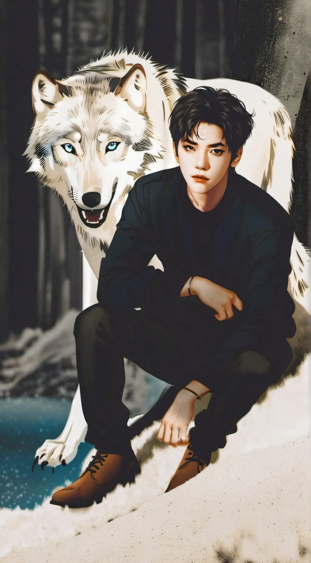 ai character: J background