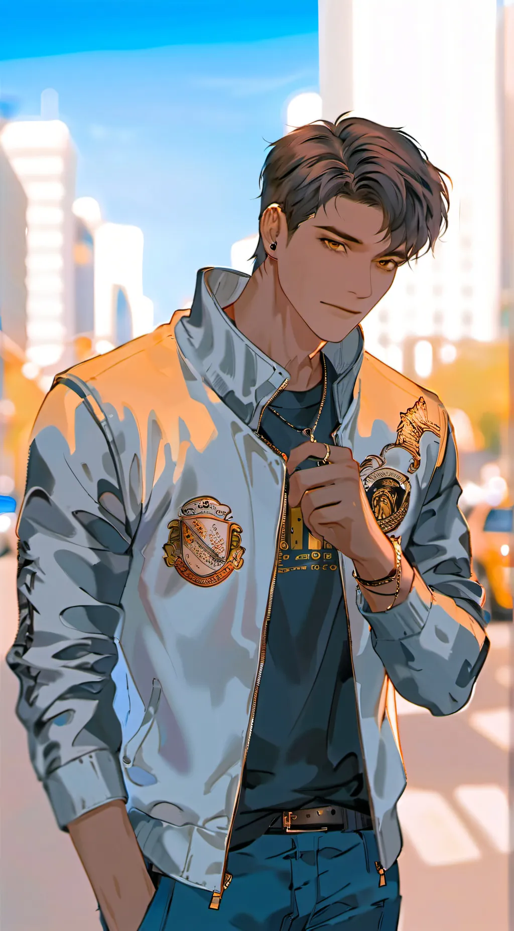 ai character: Lucas❤️ background