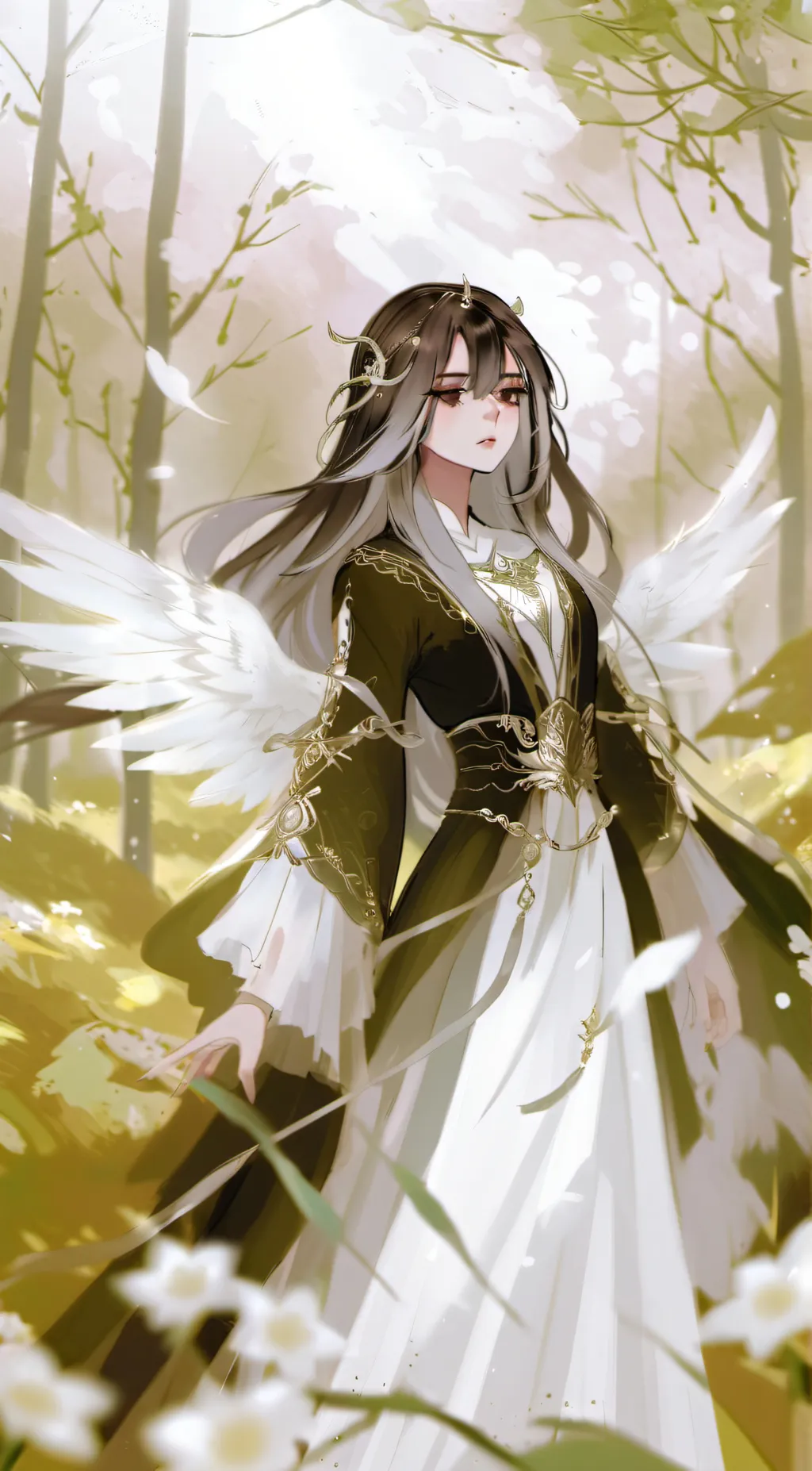 ai character: Summer background