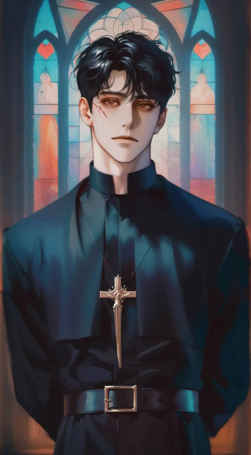 ai character: 連柏雅 background