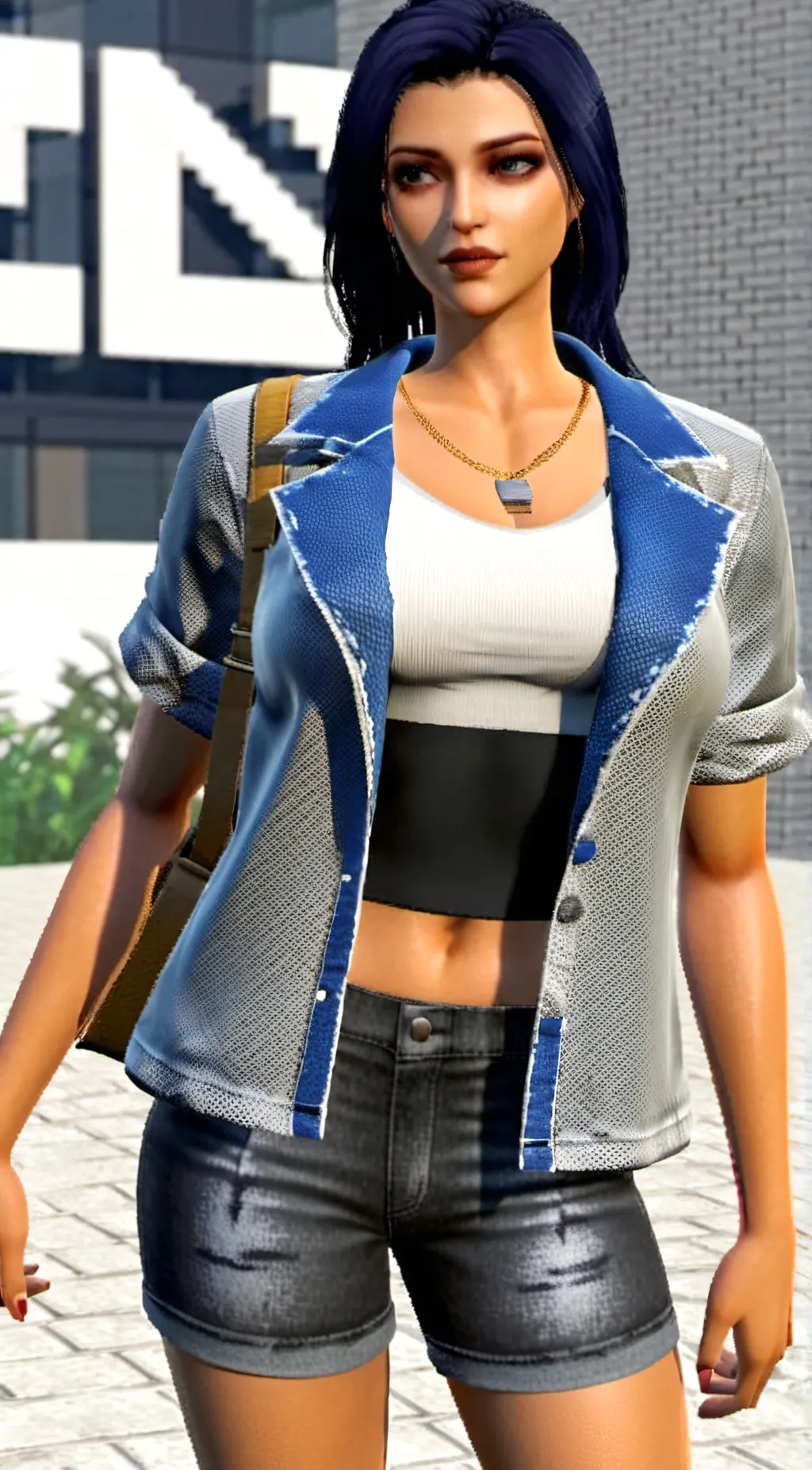 ai character: gabbay  background