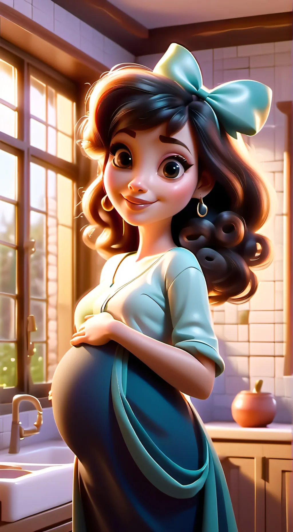 ai character: Olivia background