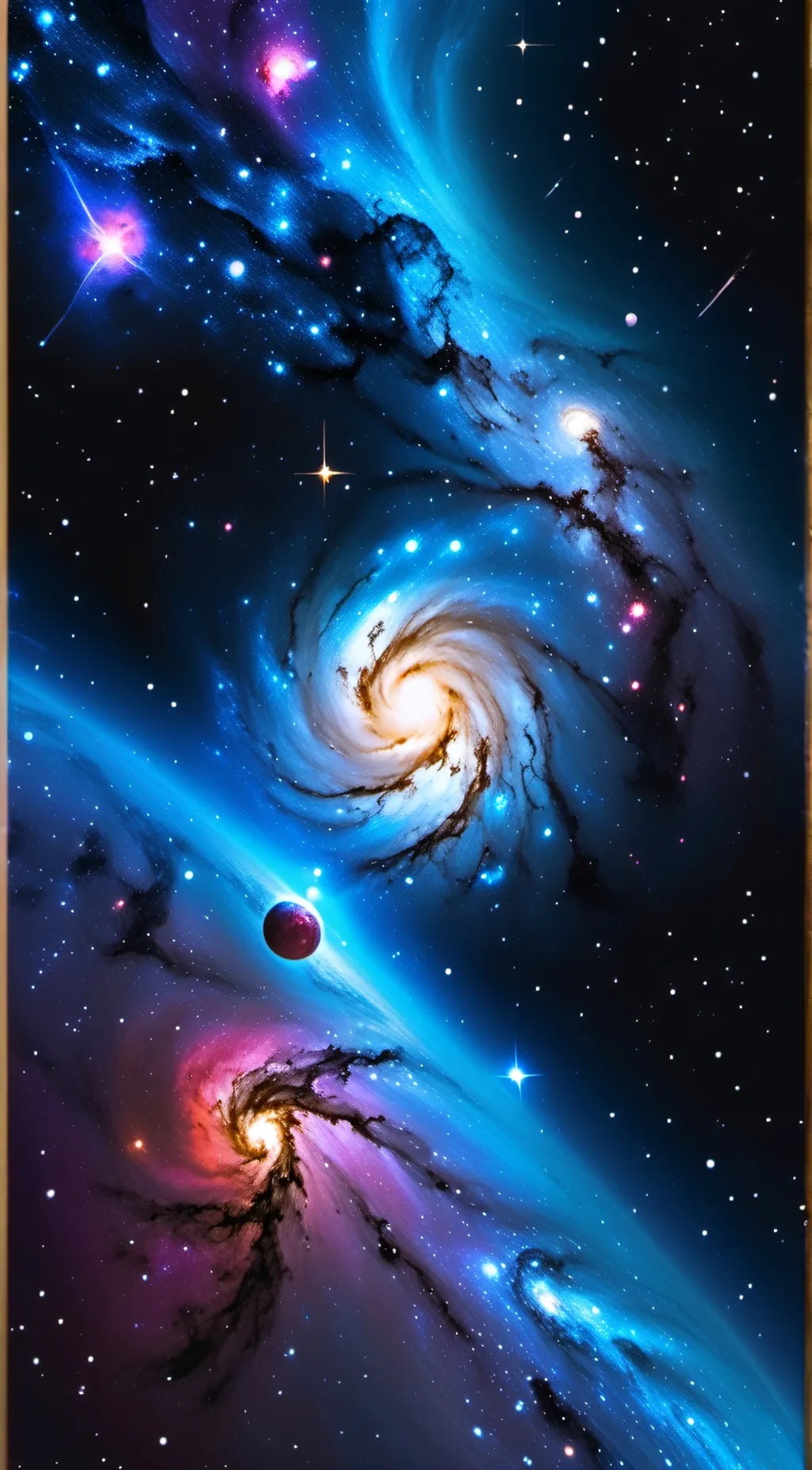 ai character: go crazy. background