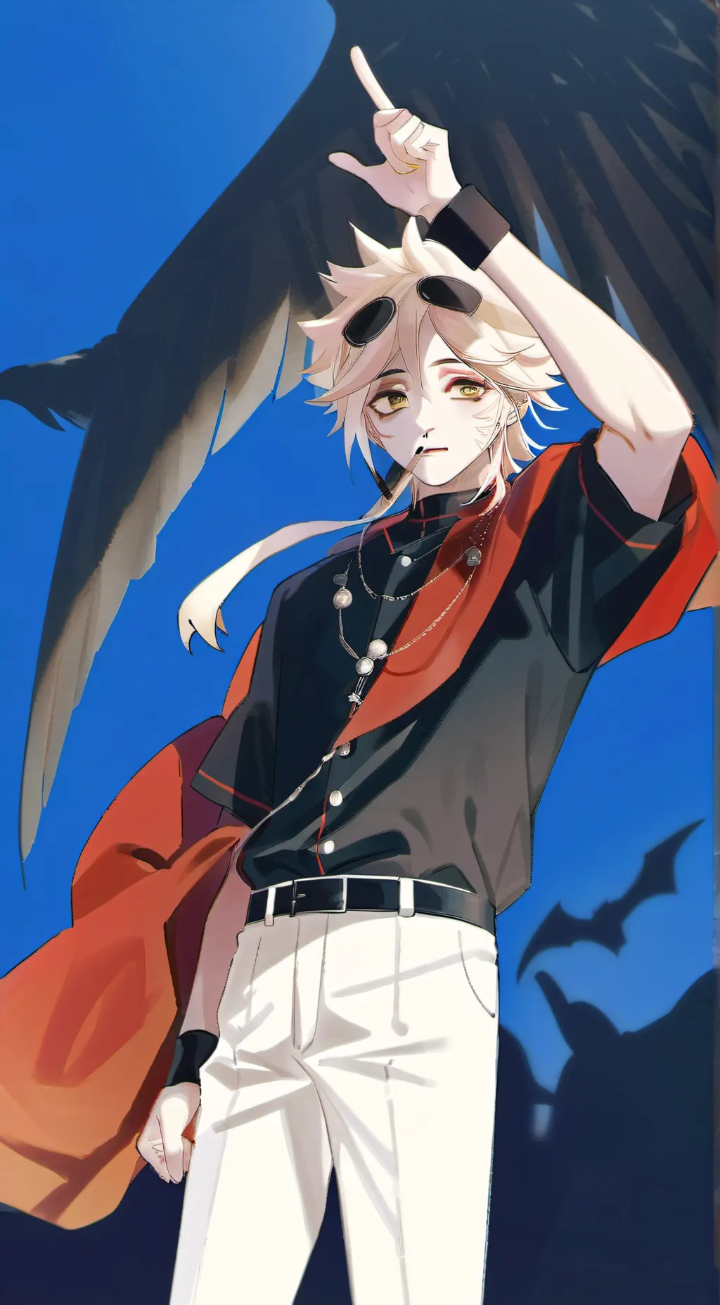 ai character: Douma background