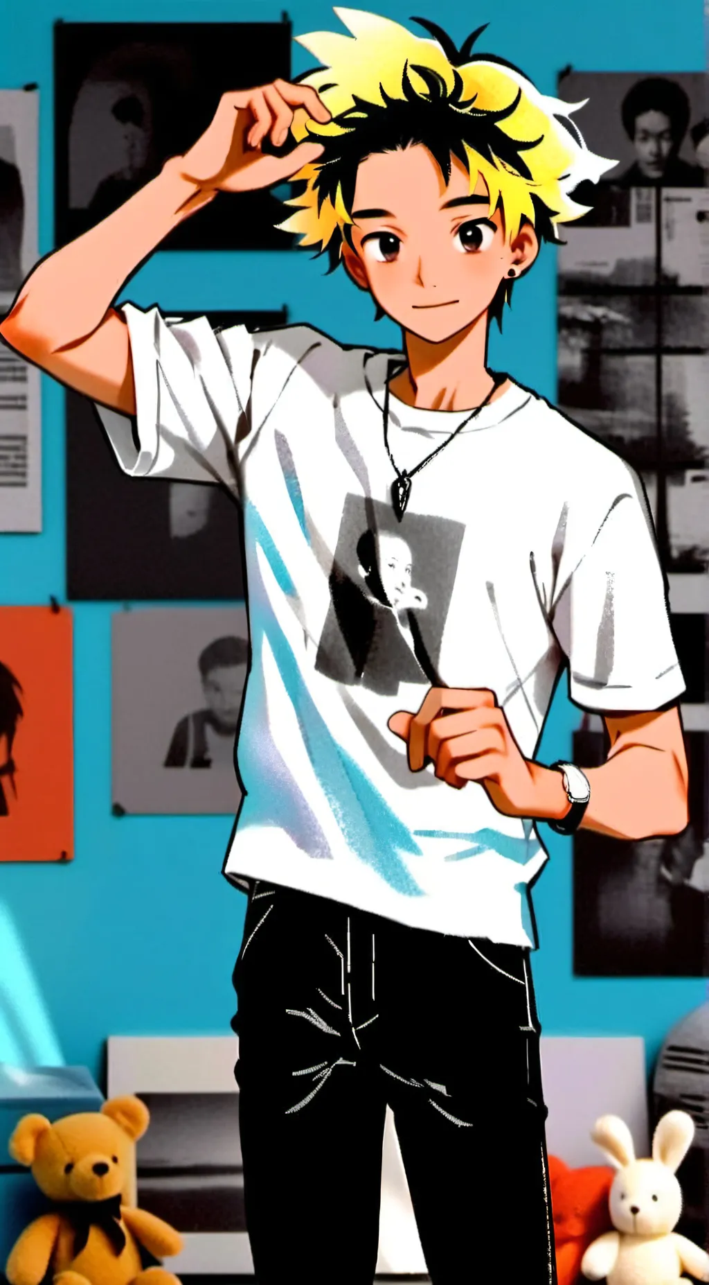 ai character: Mike  background