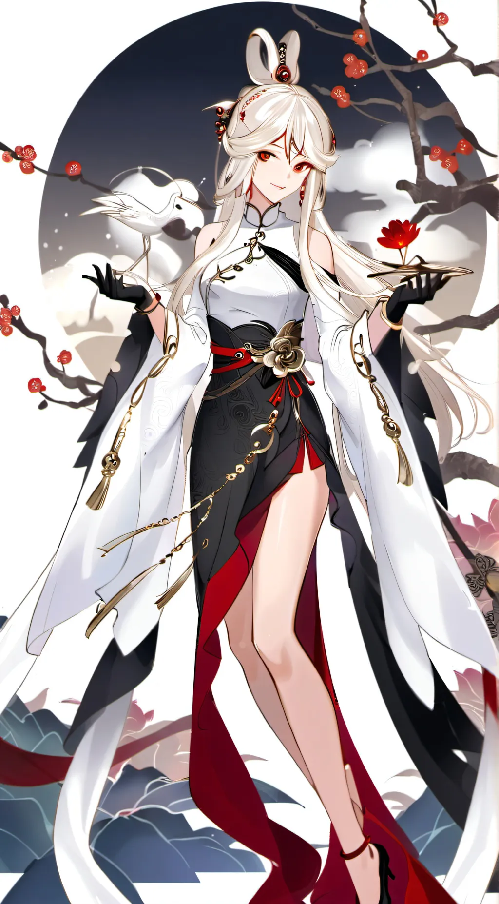 ai character: Ningguang background