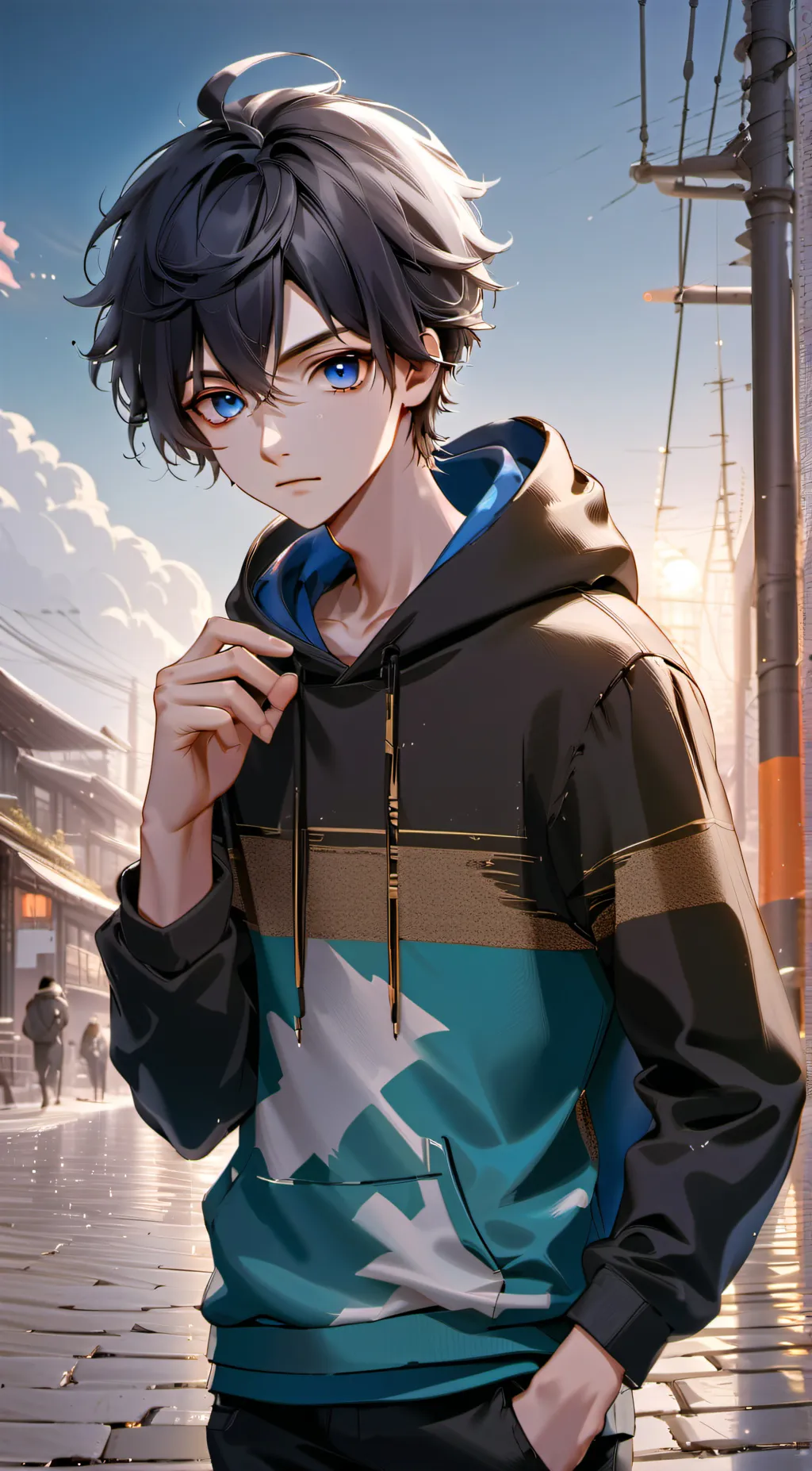 ai character: ben background