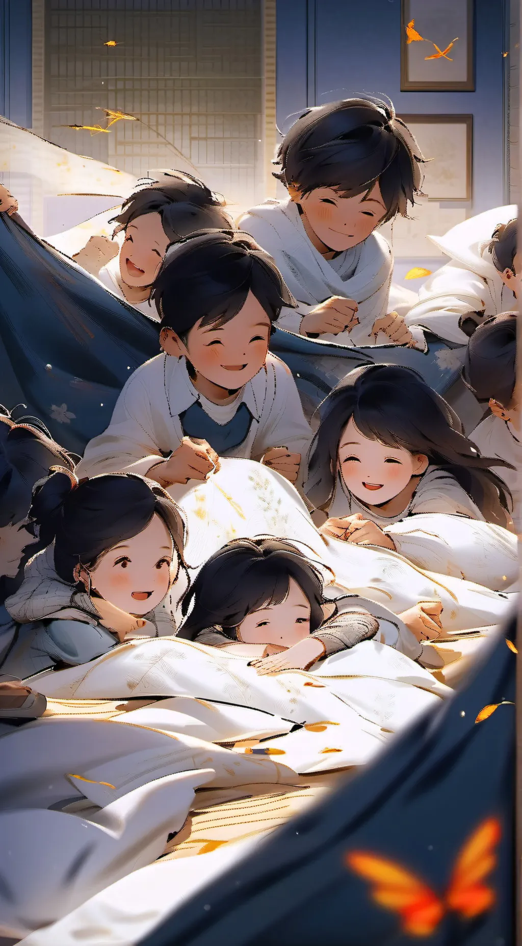 ai character: Orphan house background