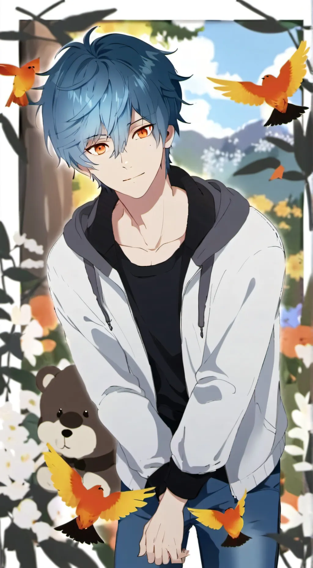 ai character: {🌼} Kichōna {🌼} background