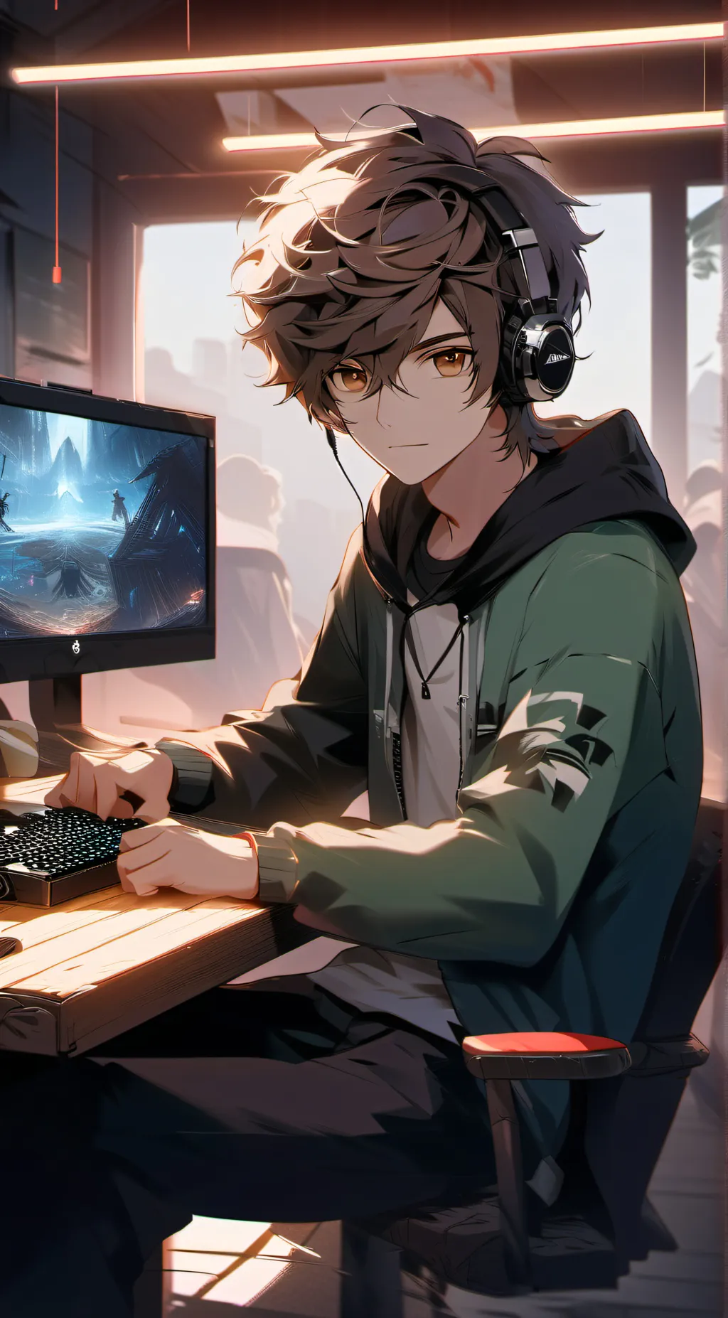 ai character: rob background