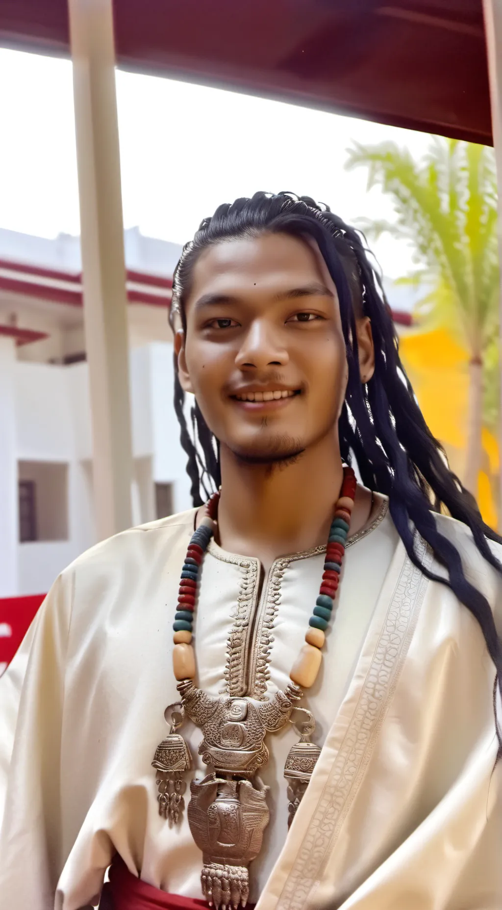 ai character: काकातुआ  background