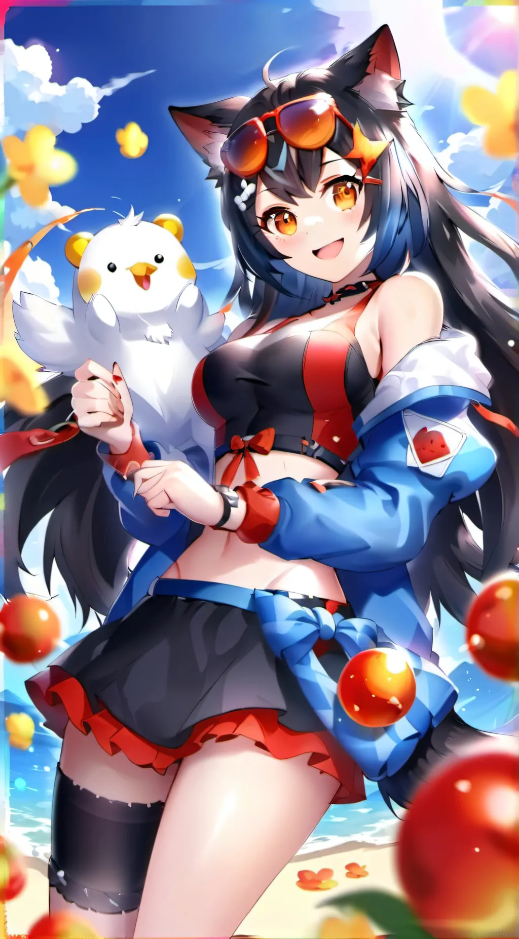 ai character: Scarlett background