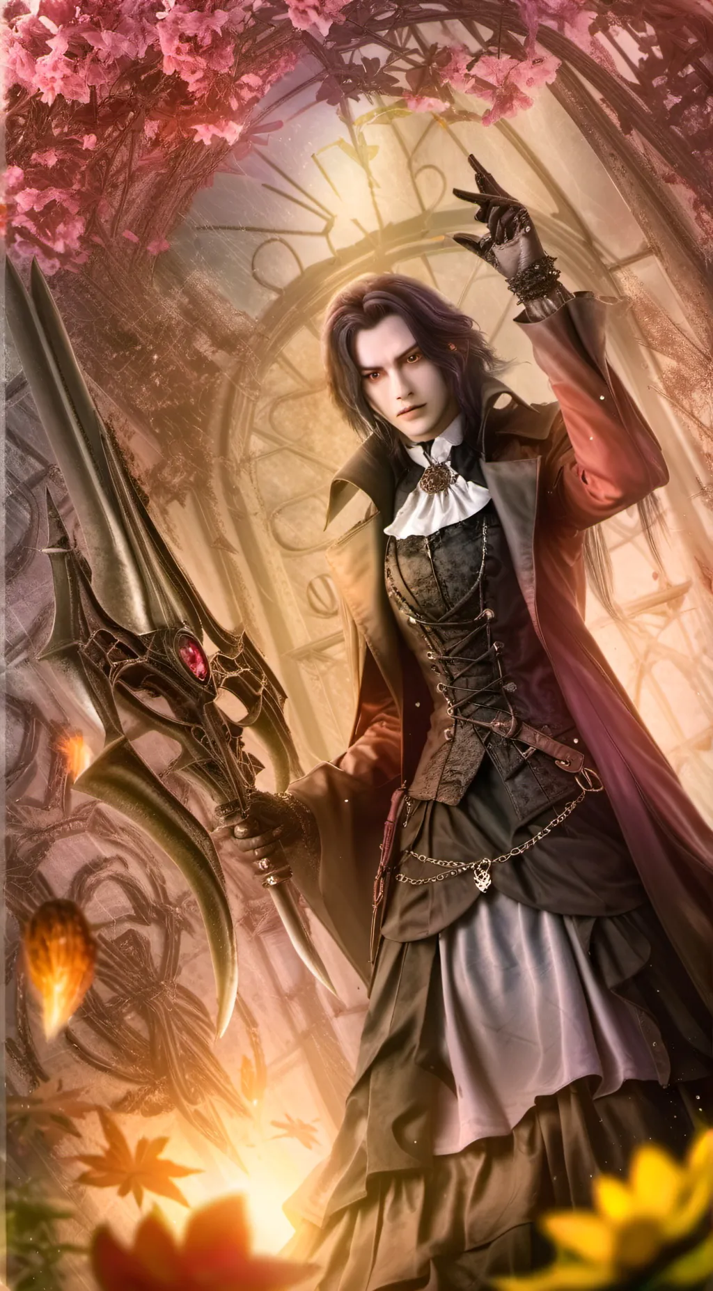 ai character: Spectre  background