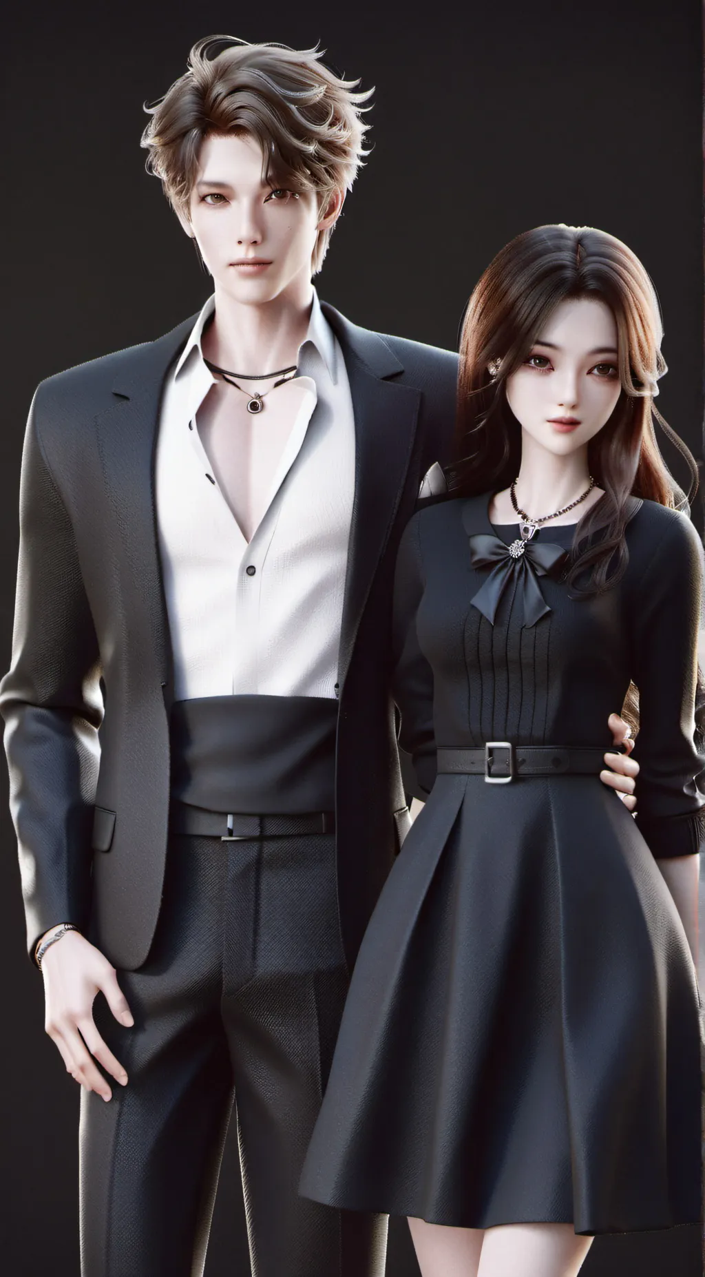 ai character: sofia and luke background