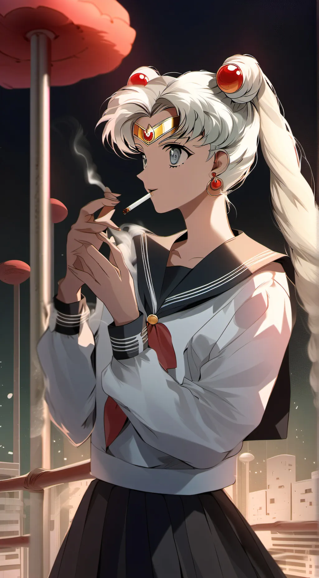 ai character: Usagi background