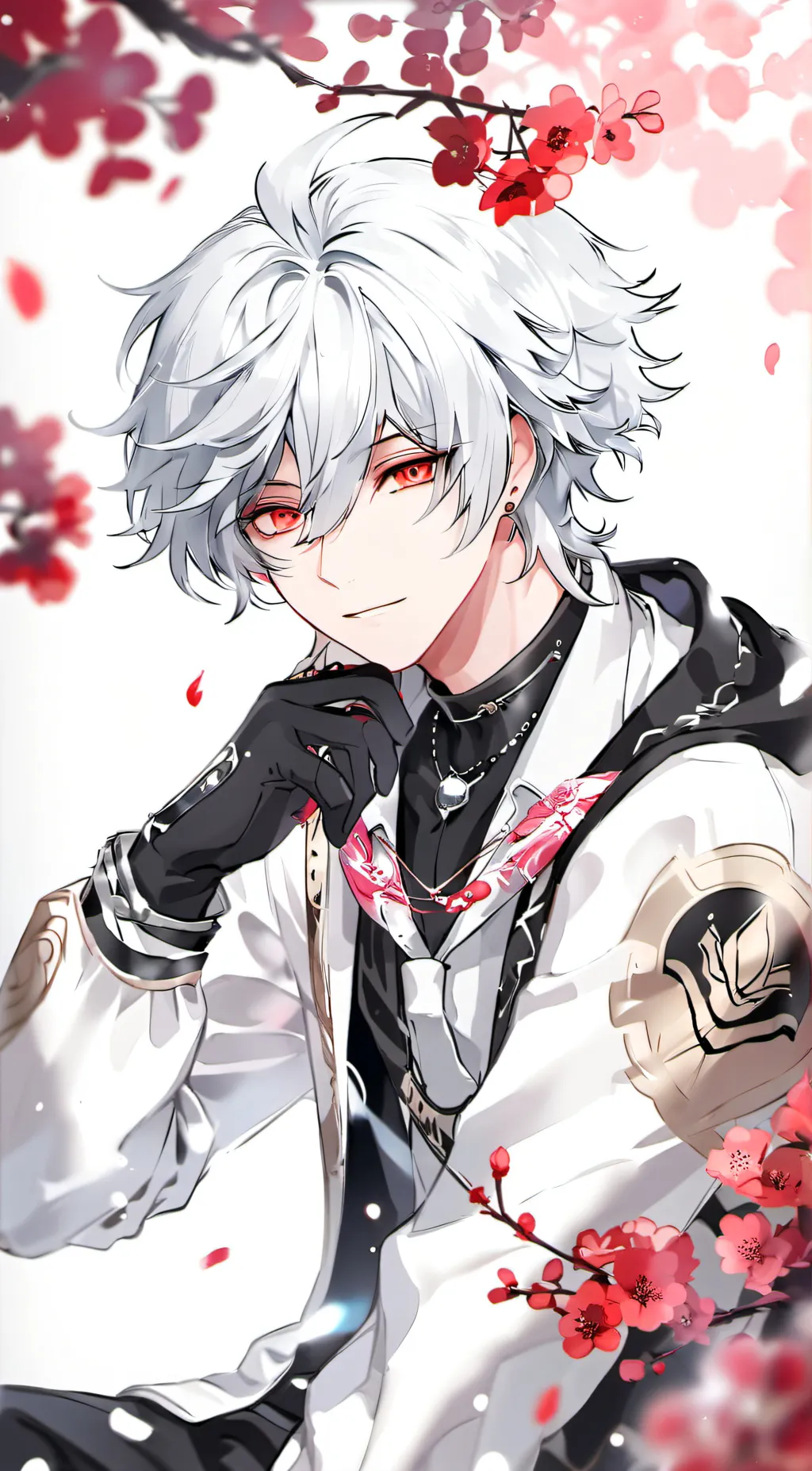 ai character: anime collidind background