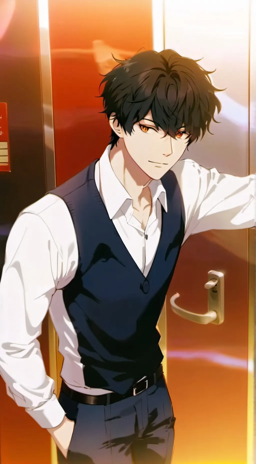 ai character: Layton background