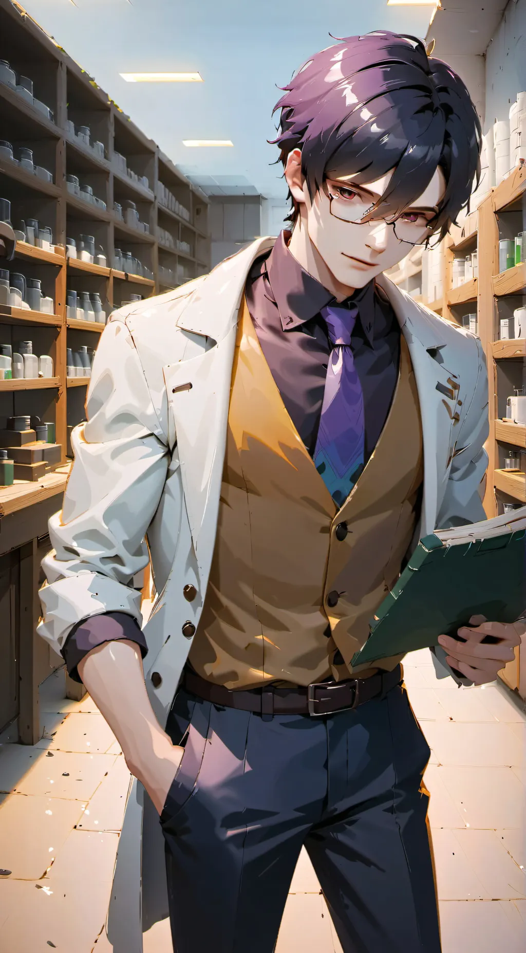 ai character: Dr Eden background