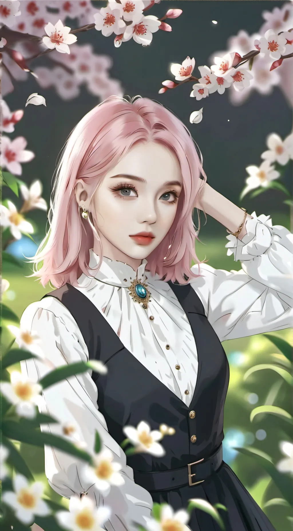 ai character: Danica  background