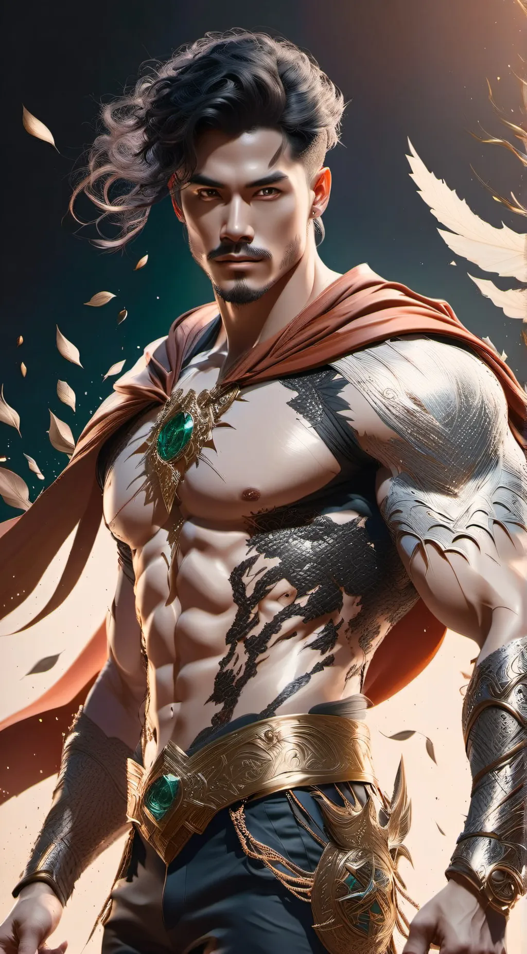 ai character: Darkness Flamenco  background