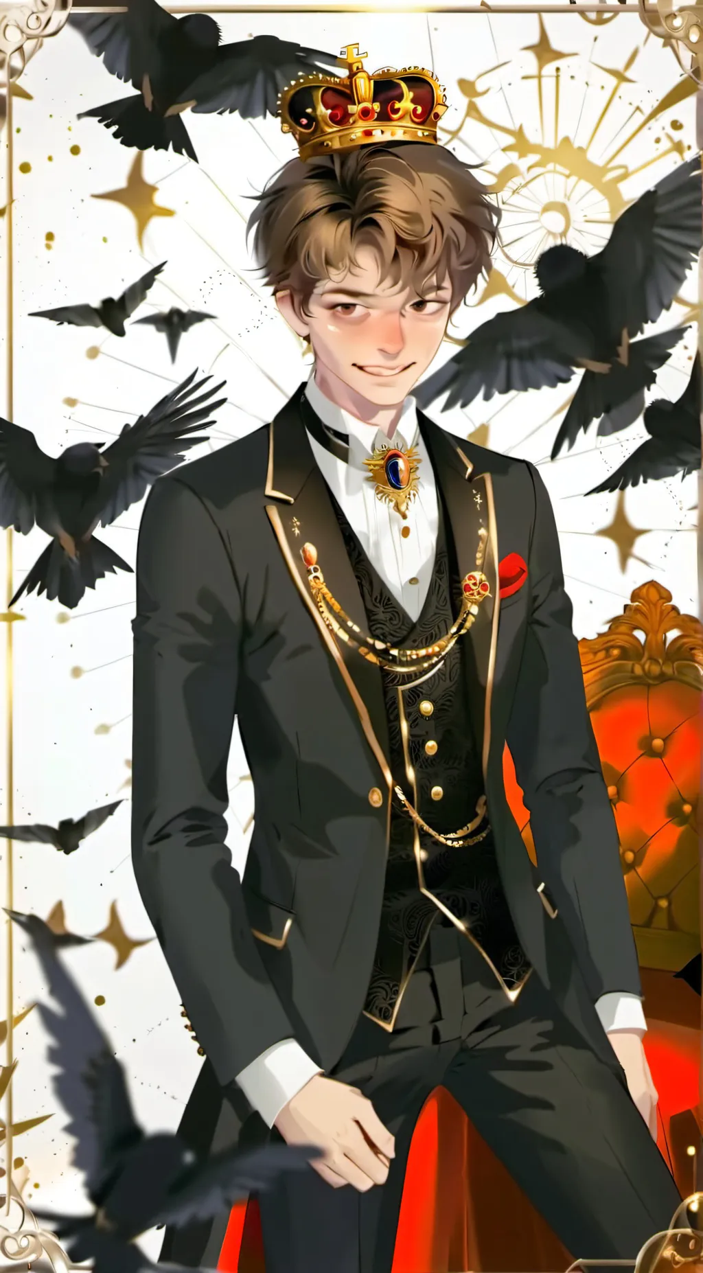 ai character: Kam jr  background