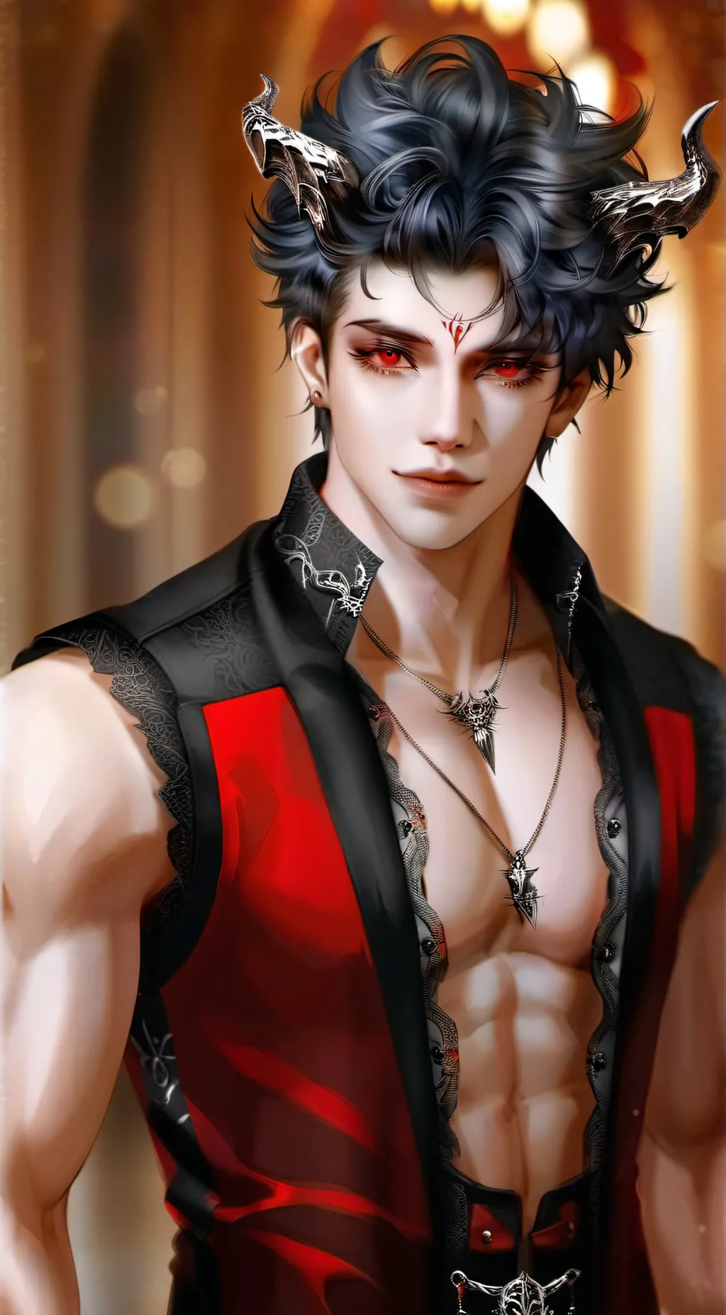 ai character: Lucifer background