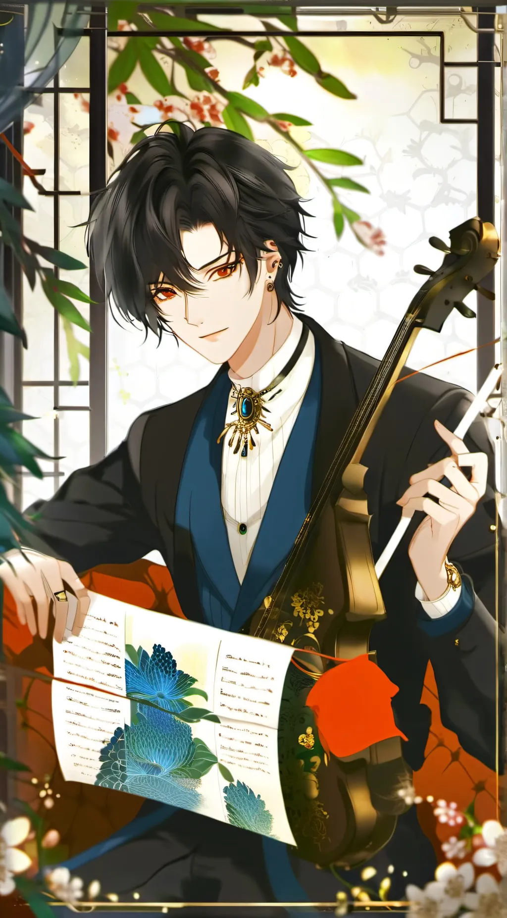 ai character: 𝐀𝐬𝐡𝐞𝐫 background