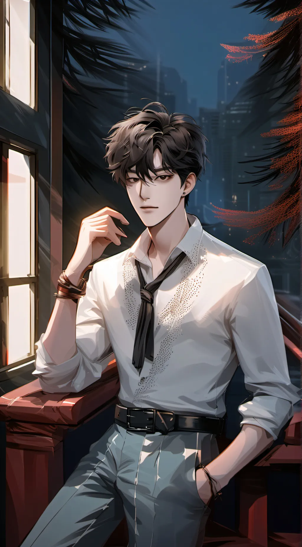 ai character: Alex background