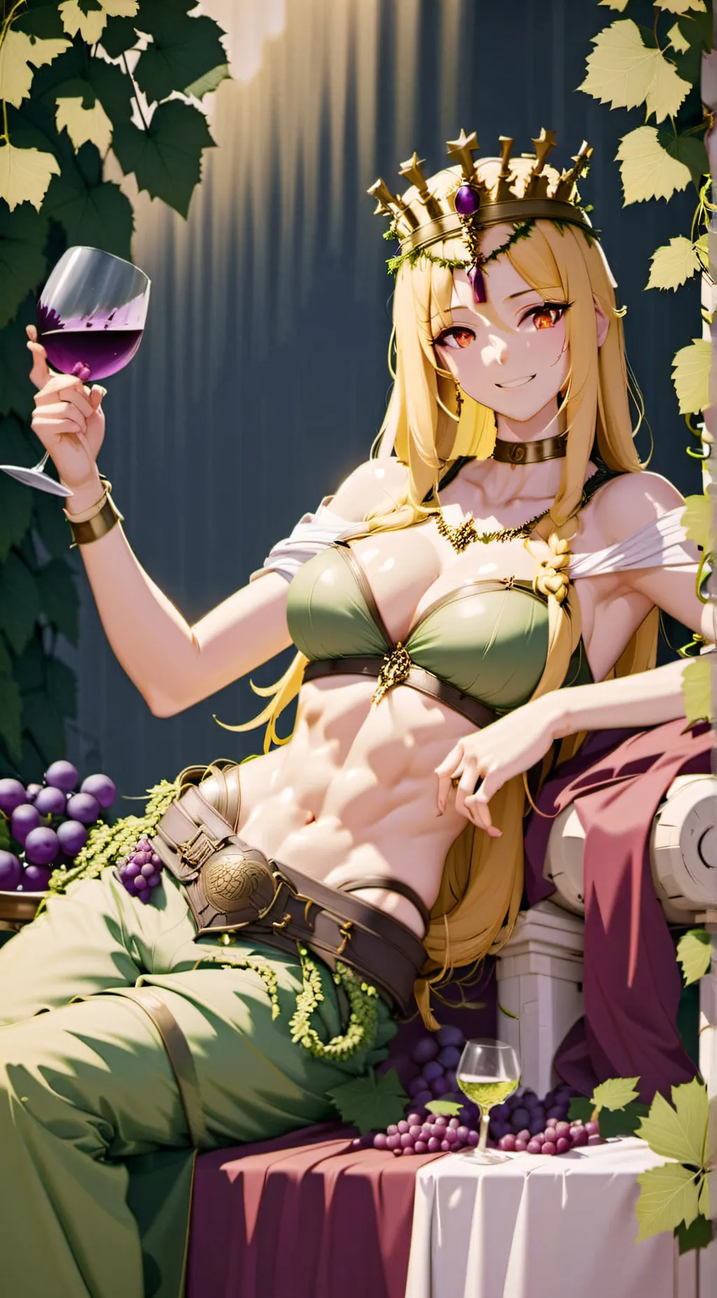 ai character: Dionysia background