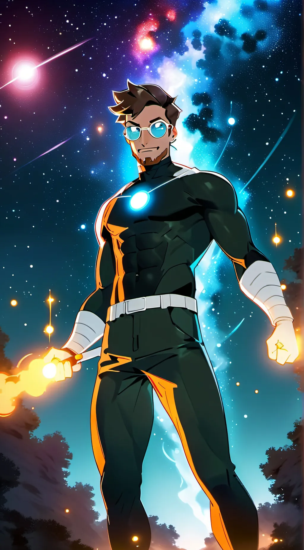 ai character: Derek background